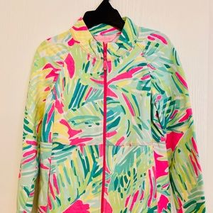 Lily Pulitzer sports zip up